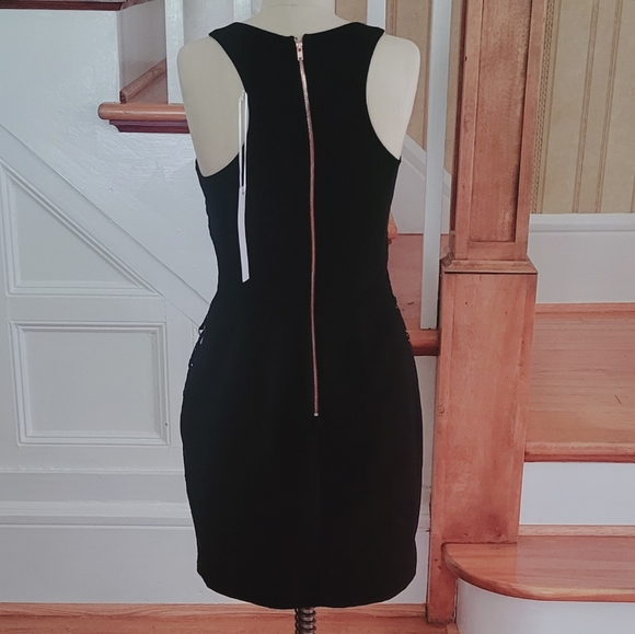ADELYN RAE Loretta Midi Black Dress Size XS - Picture 4 of 7